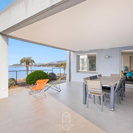 Villa Antoine Appartement Rdj Vue Mer Clim Wifi Parking Plage 50M La Garonne Льо Праде Екстериор снимка