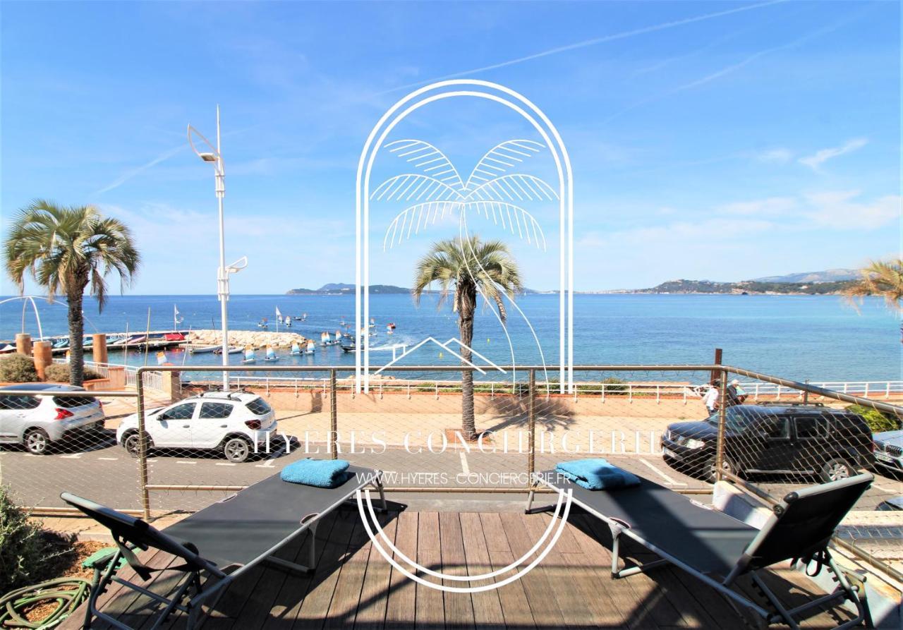 Villa Antoine Appartement Rdj Vue Mer Clim Wifi Parking Plage 50M La Garonne Льо Праде Екстериор снимка