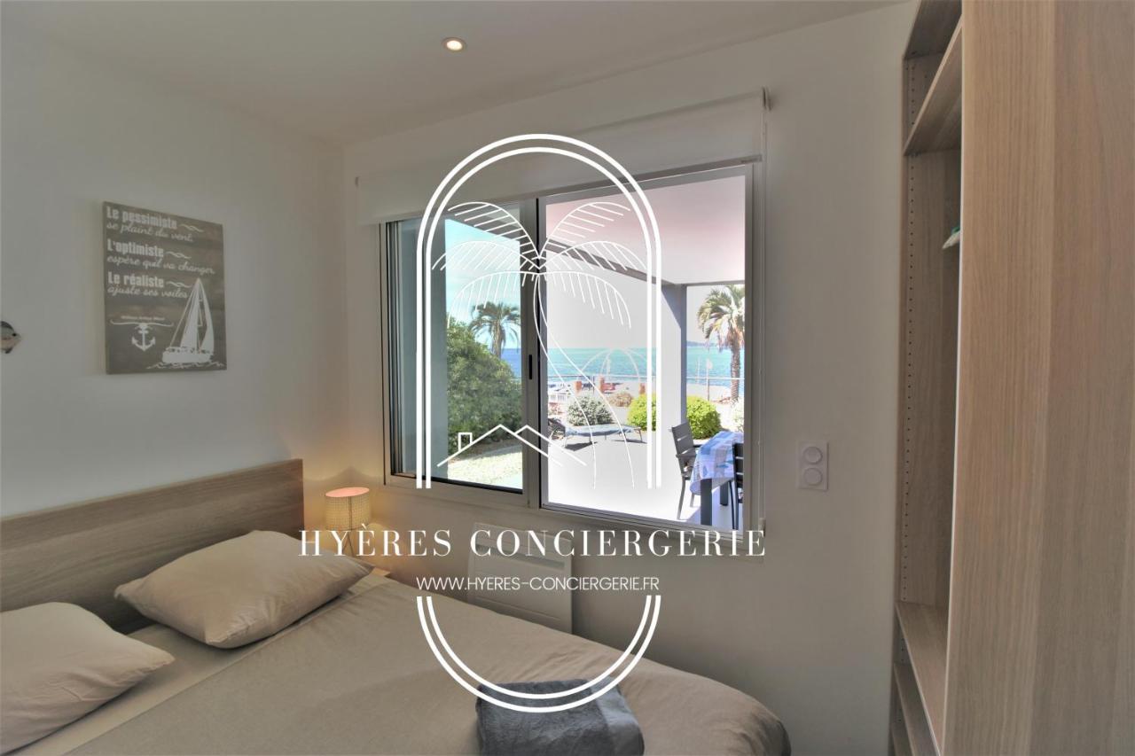 Villa Antoine Appartement Rdj Vue Mer Clim Wifi Parking Plage 50M La Garonne Льо Праде Екстериор снимка