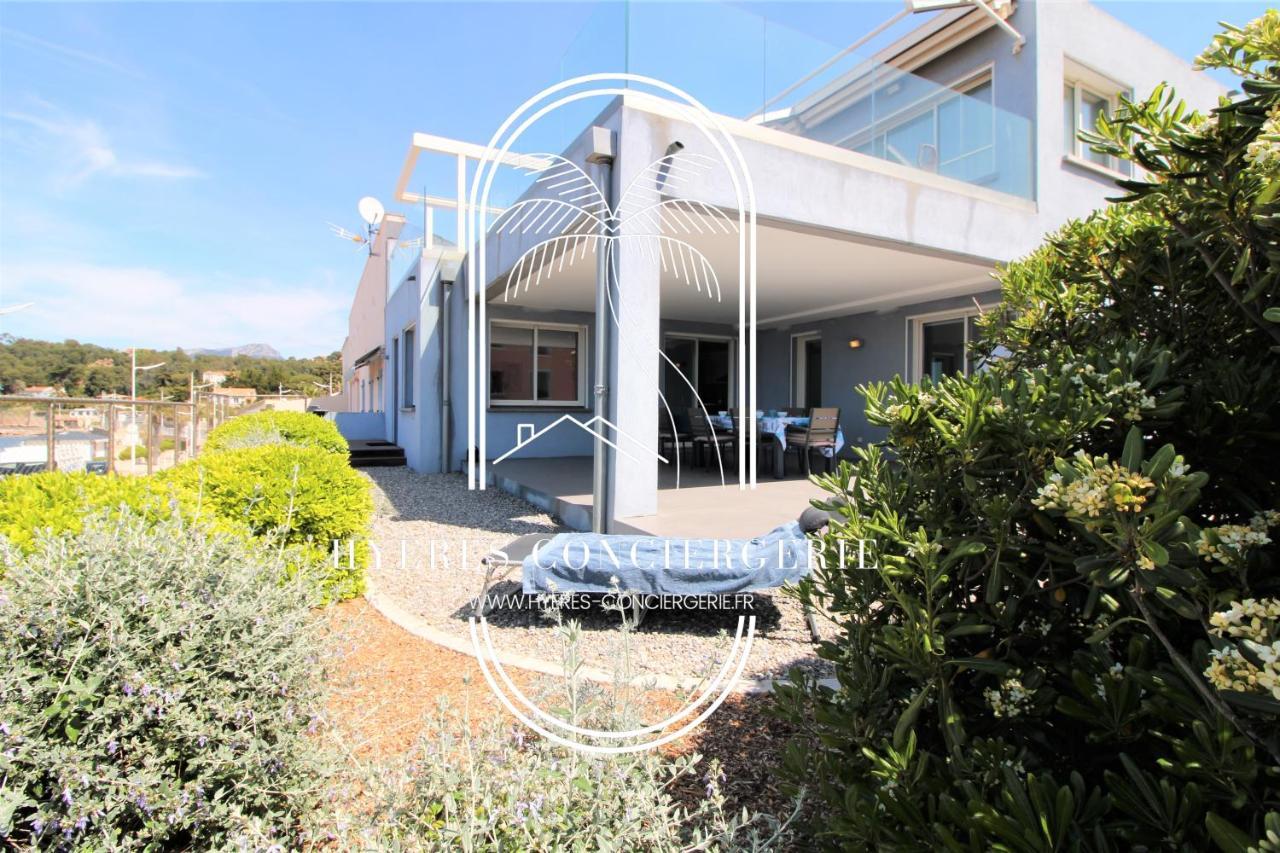 Villa Antoine Appartement Rdj Vue Mer Clim Wifi Parking Plage 50M La Garonne Льо Праде Екстериор снимка