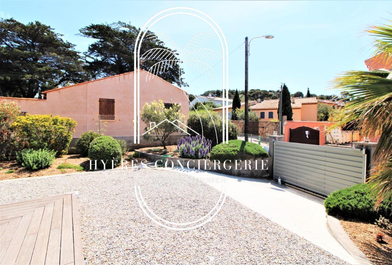 Villa Antoine Appartement Rdj Vue Mer Clim Wifi Parking Plage 50M La Garonne Льо Праде Екстериор снимка