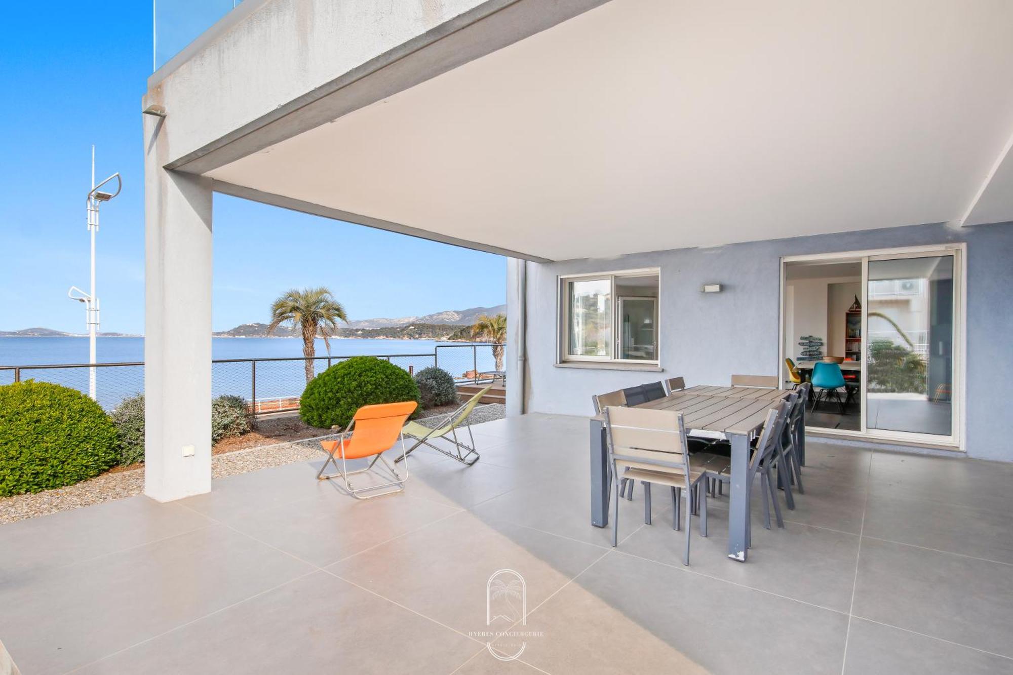 Villa Antoine Appartement Rdj Vue Mer Clim Wifi Parking Plage 50M La Garonne Льо Праде Екстериор снимка
