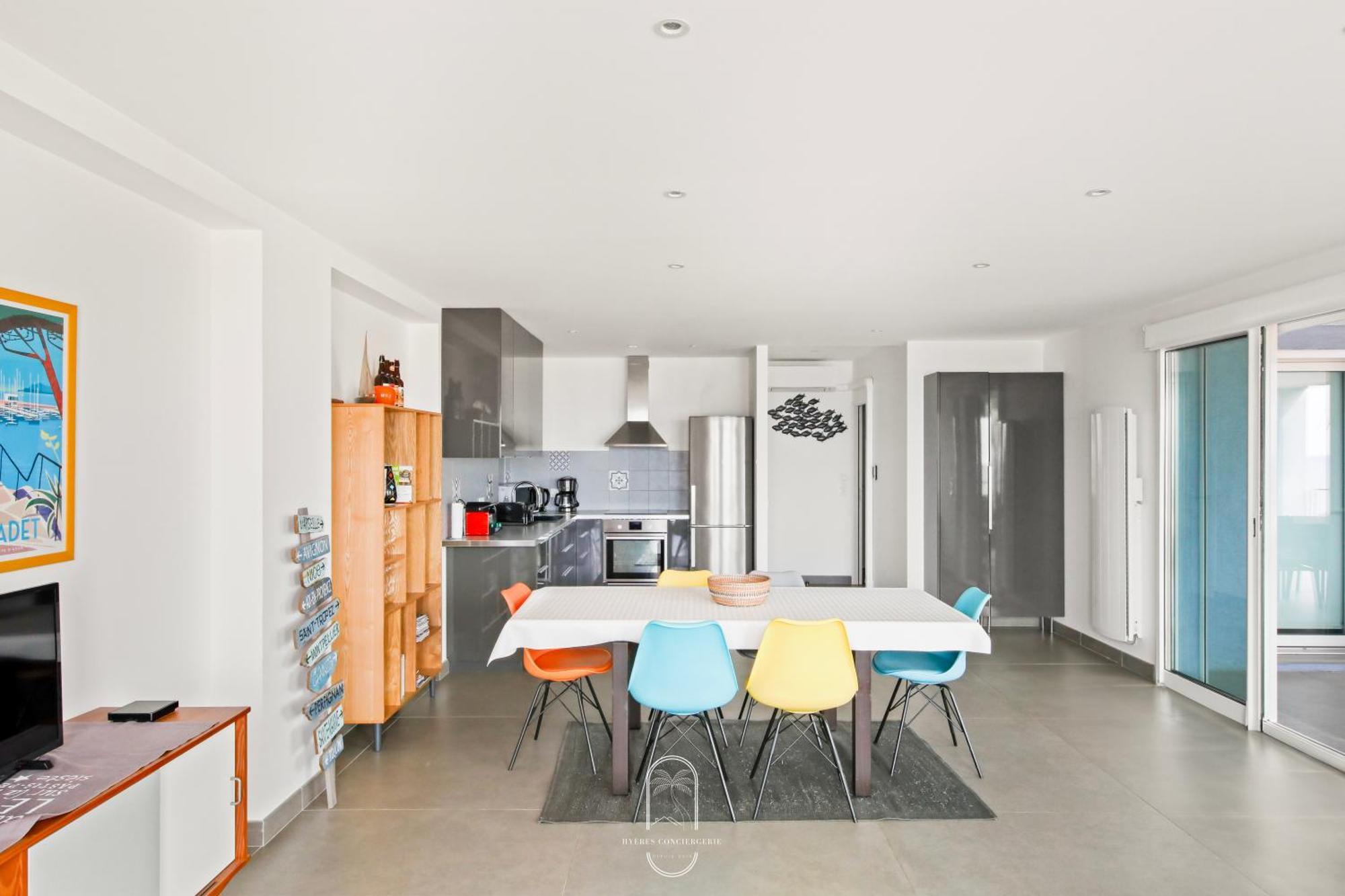 Villa Antoine Appartement Rdj Vue Mer Clim Wifi Parking Plage 50M La Garonne Льо Праде Екстериор снимка