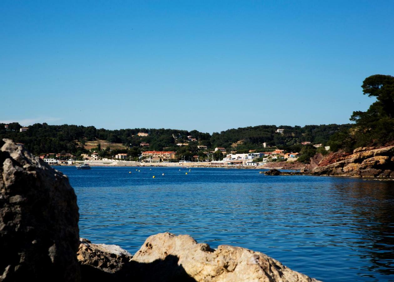 Villa Antoine Appartement Rdj Vue Mer Clim Wifi Parking Plage 50M La Garonne Льо Праде Екстериор снимка